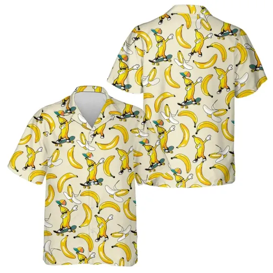 Discover Tropical Banana Hawaiian Shirt