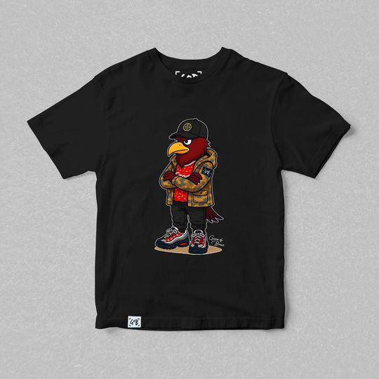 Discover Mighty Red Casual Mascot T-Shirt | Liverpool Fan Gifts | Football Streetwear Tee | Terrace Casual Clothing