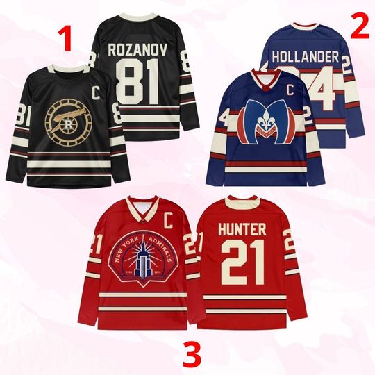 Discover Heated Rivalry Hockey Jersey, Rozanov Hookey Jersey, Ilya Rozanov Shane Hollander, Hockey Fan Lover Gift, Hockey Team Outfit PSJ1777-1780