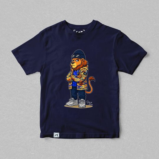 Discover Stamford Casual Mascot T-Shirt | Chelsea Fan Gifts | Football Streetwear Tee | Terrace Casual Clothing
