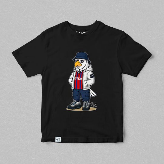 Discover Pete the Eagle Crystal Palace T-Shirt | Mascot Football Streetwear | Terrace Casual Clothing