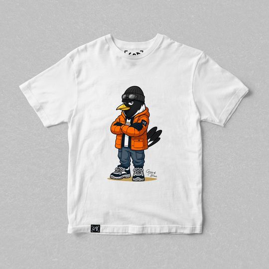 Discover Monty Casual Mascot T-Shirt | Newcastle Utd Fan Gift | Football Streetwear Tee | Terrace Casual Clothing