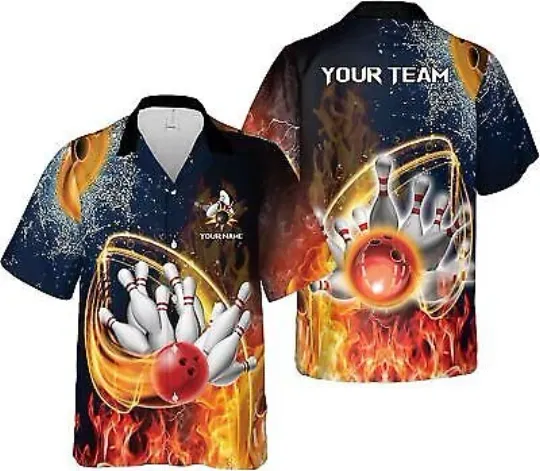 Discover Personalized Name Bowling Hawaii Shirts