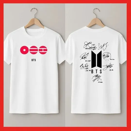 Discover B.T.S 2026 Comeback Kpop Comeback BTS ARMY Tour Unisex T-Shirt