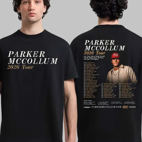 Discover P McCollum 2026 Tour North America  T-Shirt
