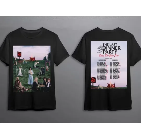 Discover The Last Dinner Party announce 2026 North America Tour T-Shirt