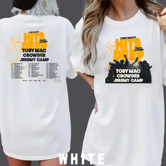 Discover Hits Deep Tour 2026 Tobymac Hits Deep Concert Unisex T-Shirt