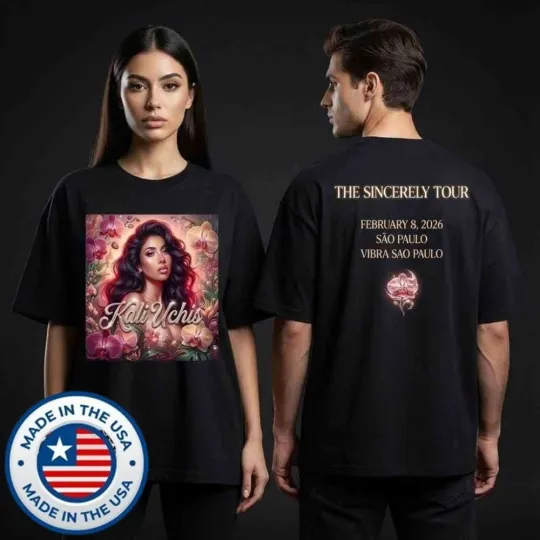 Kali Uchis The Sincerely Tour February 8 2026 Artwork Unisex T-Shirt