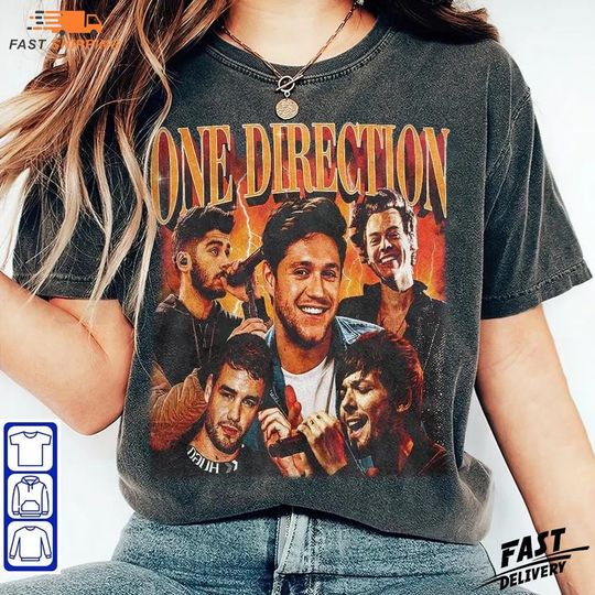 Vintage One Direction Pop Music Shirt, Retro Direction Shirt, One Funny Direction Shirt, Gift For Men Women Shirt
