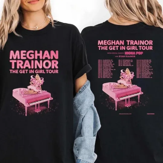 Discover Meghan Trainor Inspired Tour Shirt 2026,North America Meghan Trainor Concert Tee