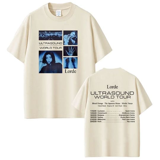 Discover Lorde Ultrasound World Tour 2026 Merch T-Shirt