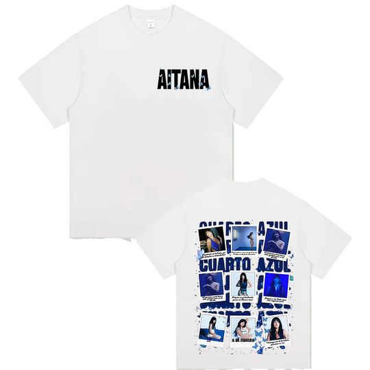 Discover Singer Aitana Album Tour 2026 Album Graphic T-shirt