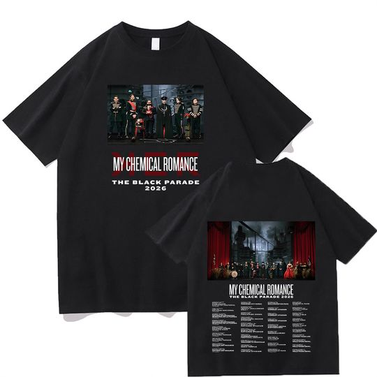 My Chemical Romance The Black Parade 2026 Tour T Shirts