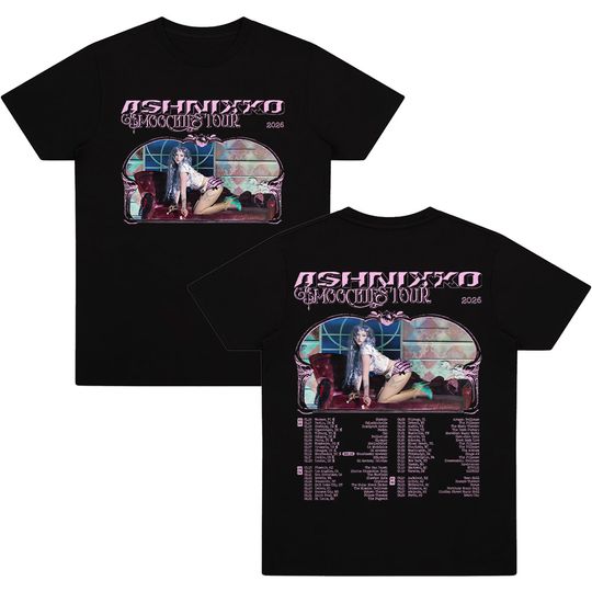 Ashnikko Smoochies Tour 2026 T-shirt