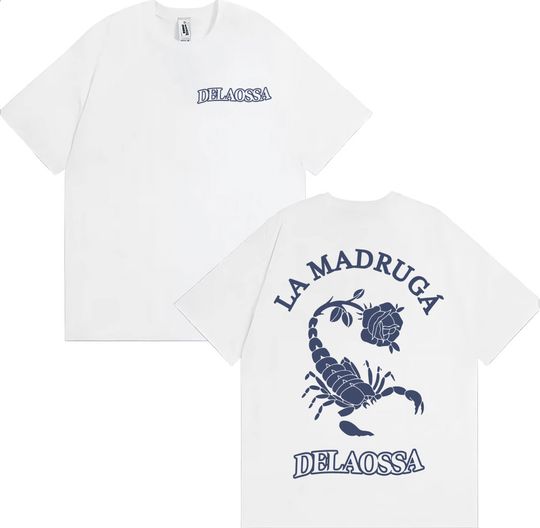 Discover Rapper Delaossa La Madruga Tour 2026 Merch T-shirts