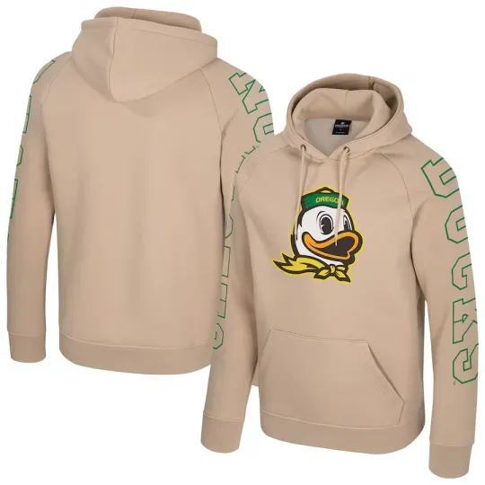 Oregonn 1Duck  Big Break Raglan 3D Hoodie