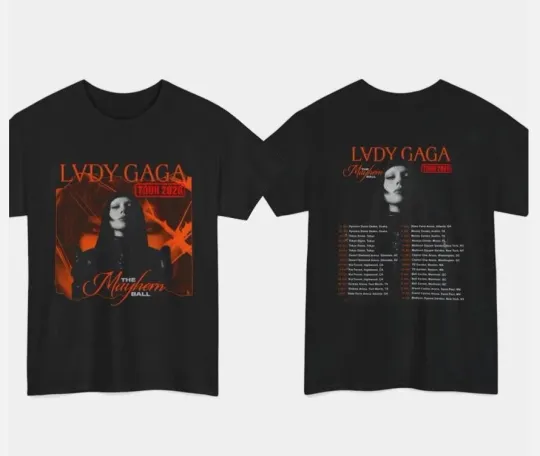 Discover Ld ga The Mayhem Ball Tour 2026 T Shirt