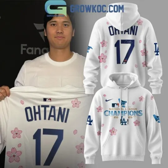 Discover LosAngeles Dodger Ohtani NLCS 2025 Champions 3D Hoodie
