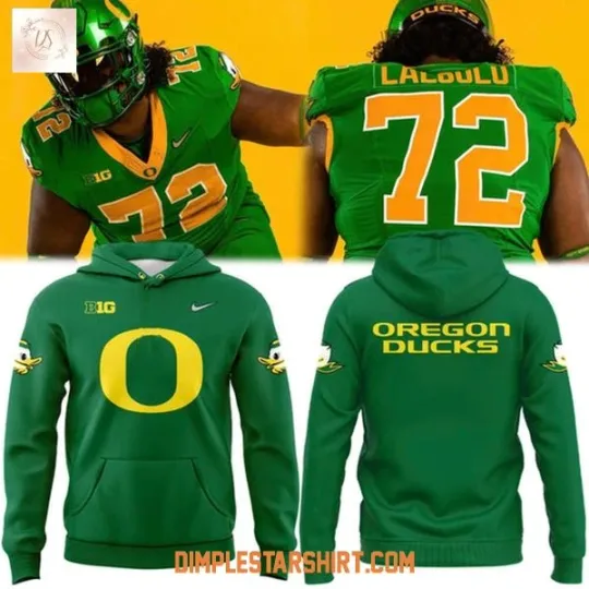 Discover Oregon 1Duck Wordmark New Uniform 3D Hoodie S-5XL