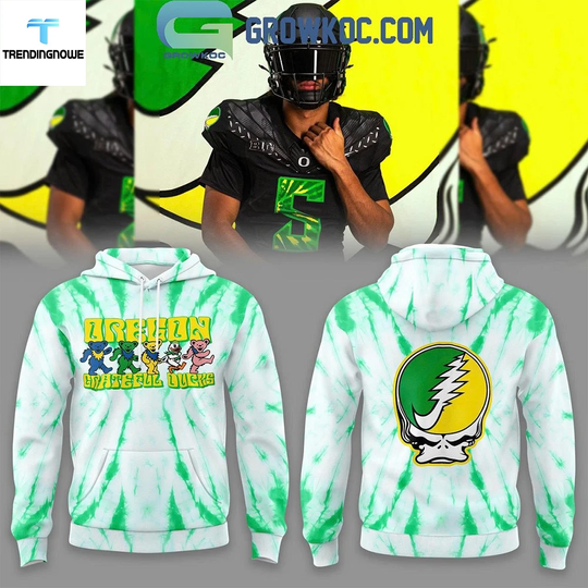 Oregon 1Duck Gratef.ul De*ad 26 Dancing Bears 3D Hoodie