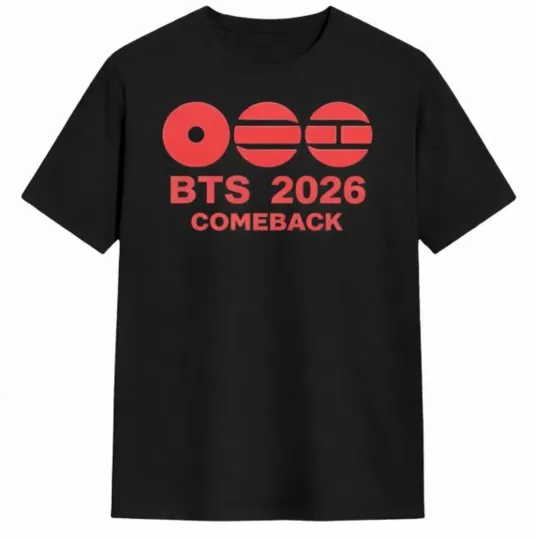 Discover BTS Comeback 2026 T-Shirt, Album 2026 Shirt, Gift For Fan