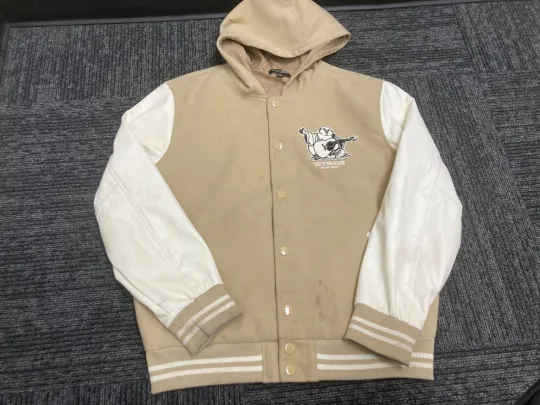 Discover True Religion Jacket Mens M Buddha Logo Two Tone Varsity Letterman Jacket