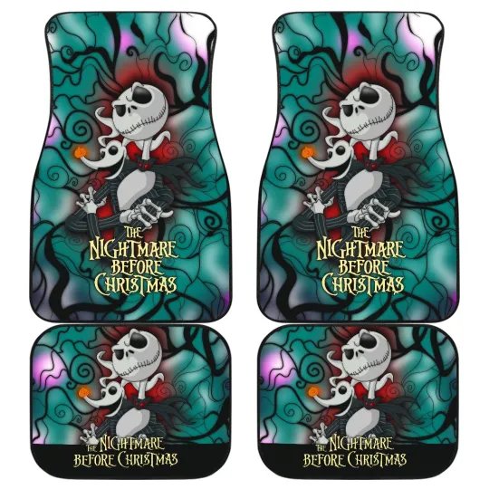 Discover Nightmare Before Christmas Cartoon Car Floor Mats