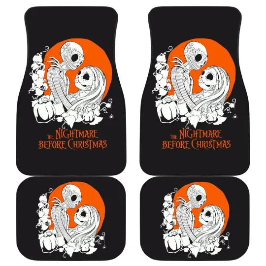 Discover Nightmare Before Christmas Cartoon Car Floor Mats