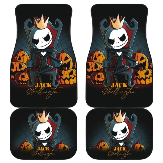 Discover Nightmare Before Christmas Cartoon Car Floor Mats