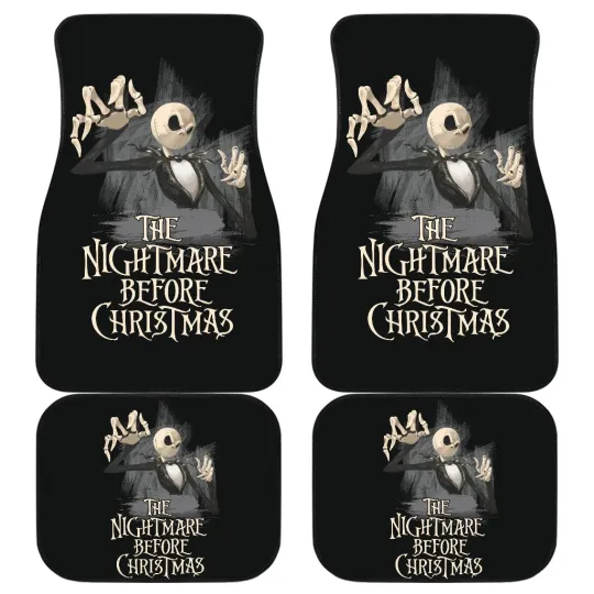 Discover Nightmare Before Christmas Cartoon Car Floor Mats