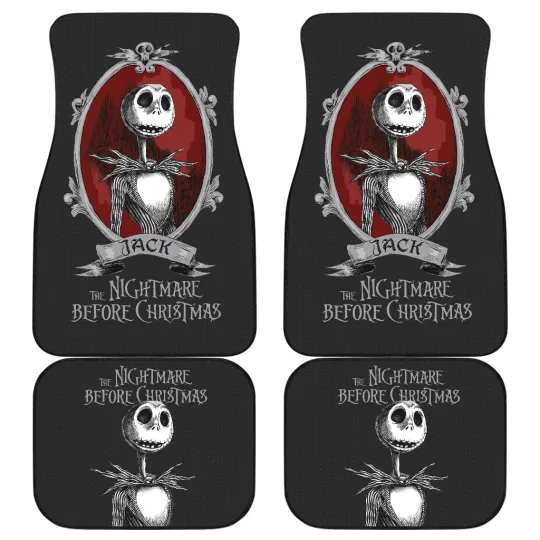 Discover Nightmare Before Christmas Cartoon Car Floor Mats