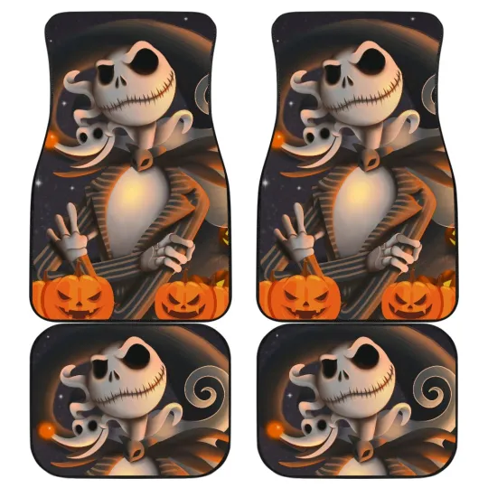 Discover Nightmare Before Christmas Cartoon Car Floor Mats