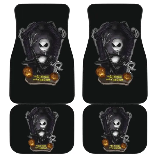 Discover Nightmare Before Christmas Cartoon Car Floor Mats