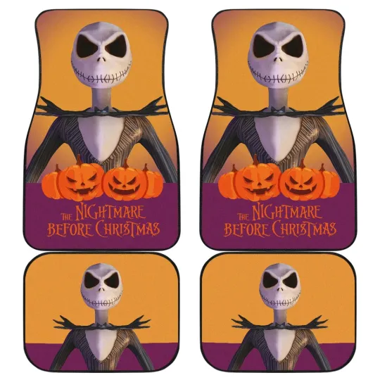 Discover Nightmare Before Christmas Cartoon Car Floor Mats