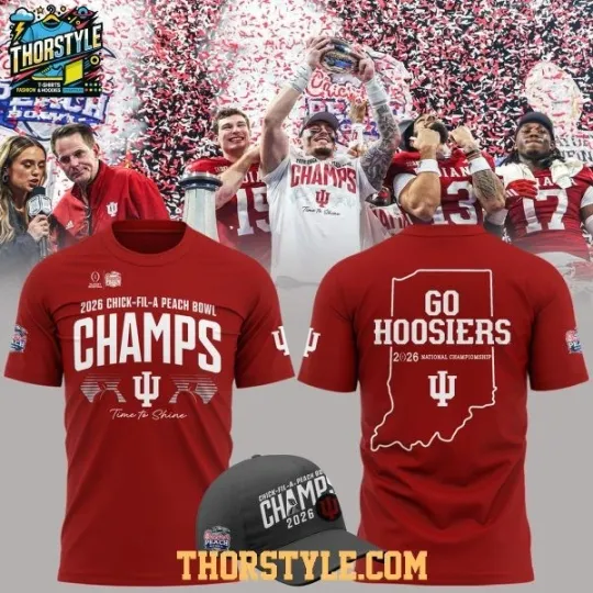 Discover HOT!!Hoosiers 2026 Bowl Champions Indiana State Proud T-Shirt 2D