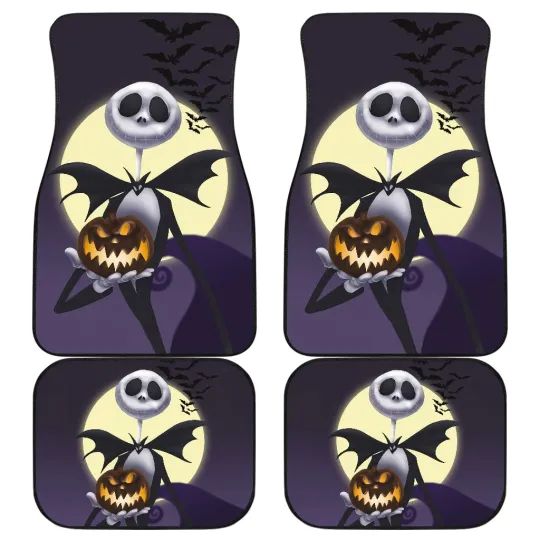 Discover Nightmare Before Christmas Car Floor Mats Jack Skellington Car Accessories