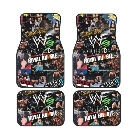 Discover Wrestling Entertainment Floor Mats for Car Floor Mats