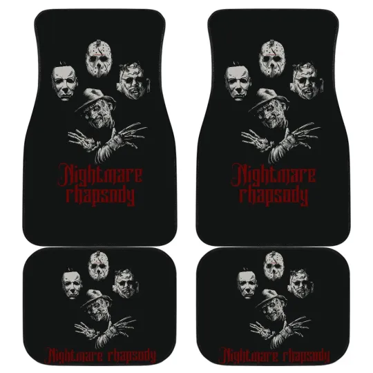 Discover Characters Horror Film Halloween Car Floor Mats