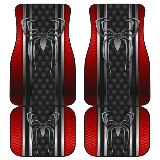 Discover Spider Man Car Floor Mats, Glossy Car Accessories
