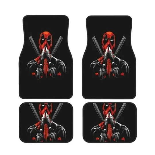 Discover Deadpool Car Floor Mat for Most Vehicles