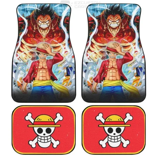 One Pc Car Floor Mats, Narutoo Anime Car Mats, Anime Car Rug Decor Gift