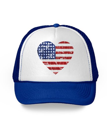 Discover Distressed USA Flag Hat. American Trucker Hats for Women. USA Hat for Men. 4th of July Beach Party Barbeque Outfit
