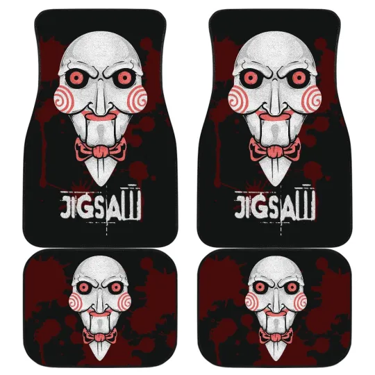 Discover Horror Jigsaw Face Car Accessories Jigsaw Car Floor Mats Ci092102