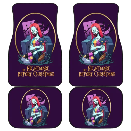 Discover Nightmare Before Christmas Cartoon Car Floor Mats - Beautiful Sally Sitting