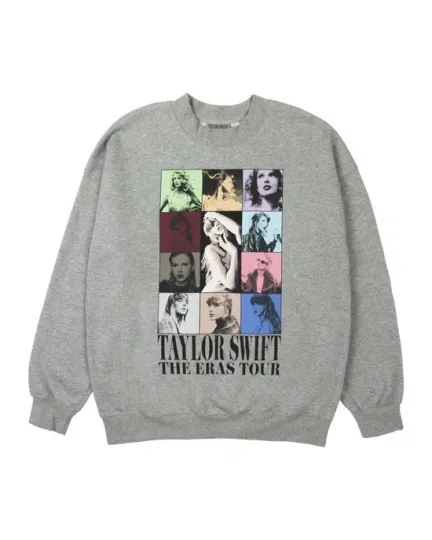 TaylorSwift TTPD Eras Tour II Gray Crewneck Sweatshirt