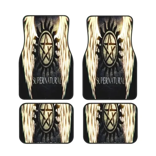 Discover Supernatural Car Floor Mats, Supernatural Decoration Car Carpet Rug Decor