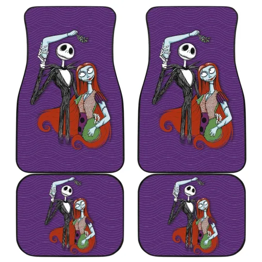 Discover Nightmare Before Christmas Cartoon Car Floor Mats