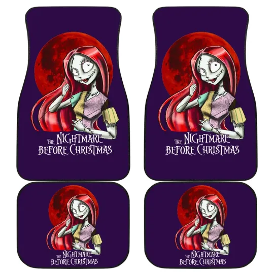 Discover Nightmare Before Christmas Cartoon Car Floor Mats