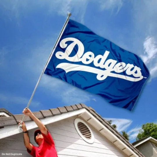 Discover LA Dodger 2025 World Series Champions House Flag