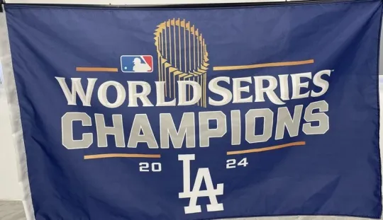 Discover LA Dodger 2025 World Champions Banner Wall House Flag